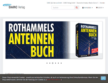 Tablet Screenshot of darcverlag.de